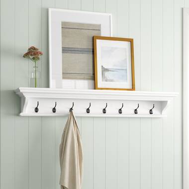 White coat hooks wall mounted new arrivals